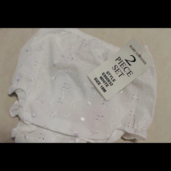 NEW RARE EDITIONS 2 Piece Flower Dress-Sz 18 mths - Picture 6 of 6